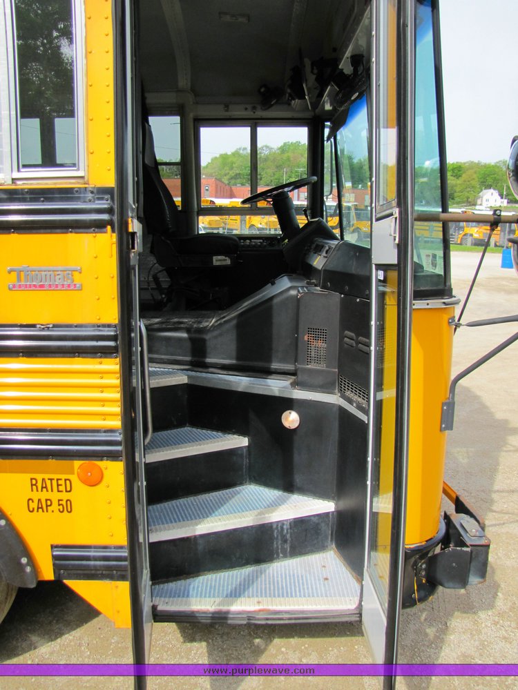 image for item 3118 2001 Thomas School Bus with wheel chair lift