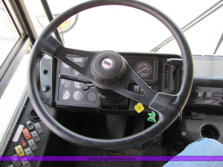 image for item 3118 2001 Thomas School Bus with wheel chair lift