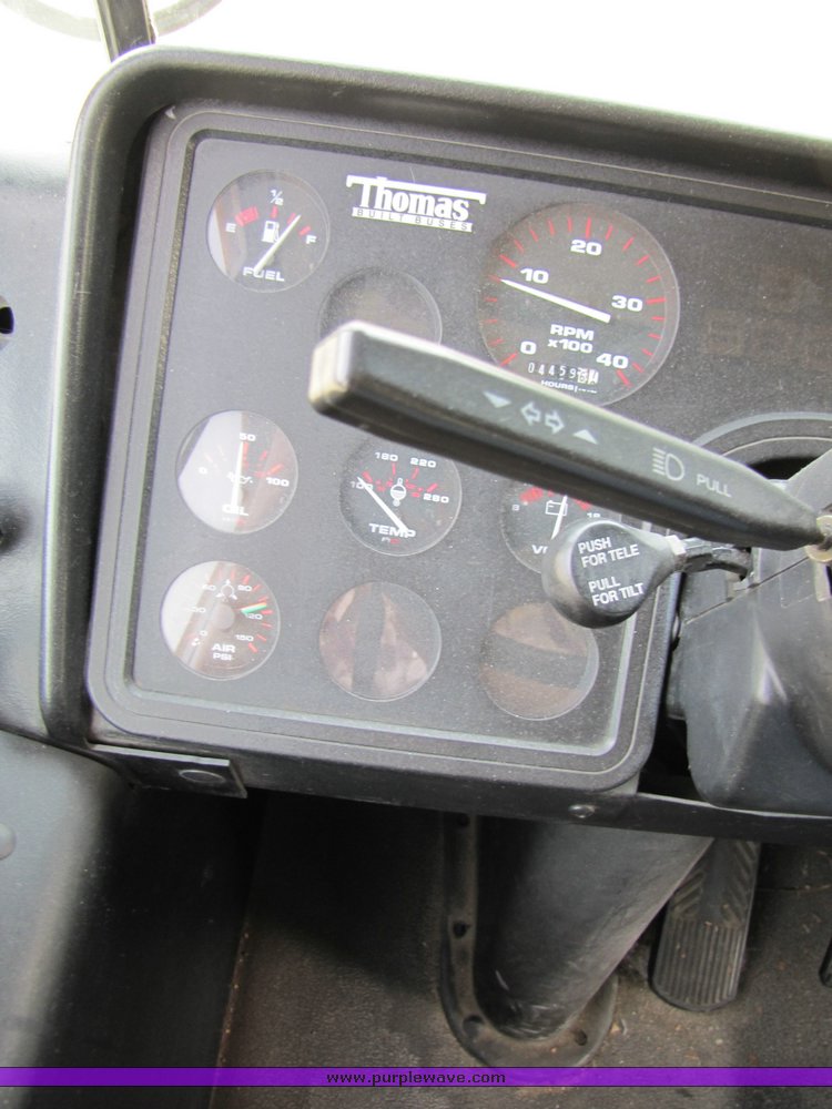 image for item 3118 2001 Thomas School Bus with wheel chair lift