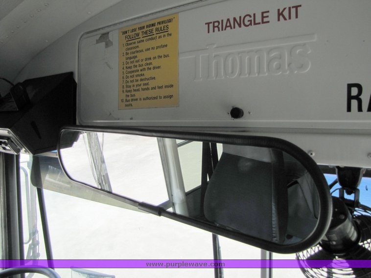image for item 3118 2001 Thomas School Bus with wheel chair lift