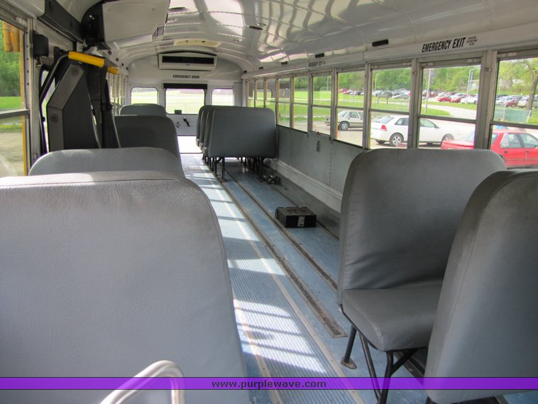 image for item 3118 2001 Thomas School Bus with wheel chair lift