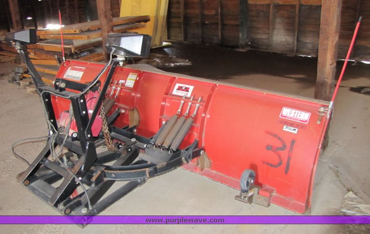 image for item 3157 Western 10' truck mount snow blade