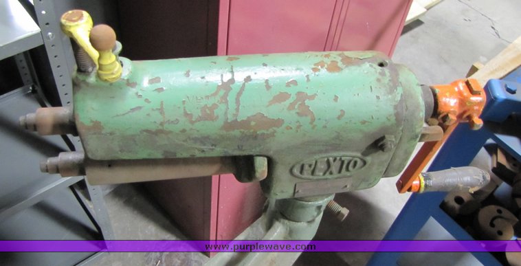 image for item 3178 Metal work stand with assorted metal working tools