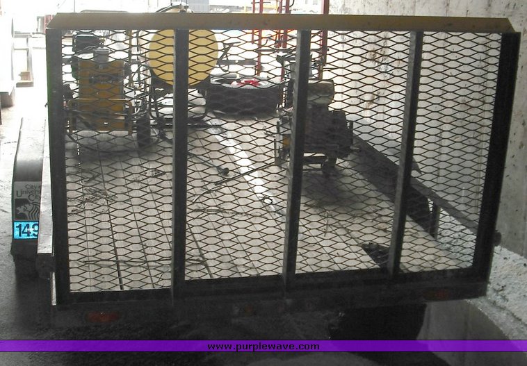 image for item 3265 2003 Load-Trail trailer with drop gate