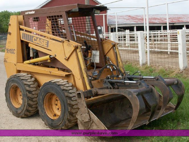 image for item 1701 1991 Case 1845C skid steer