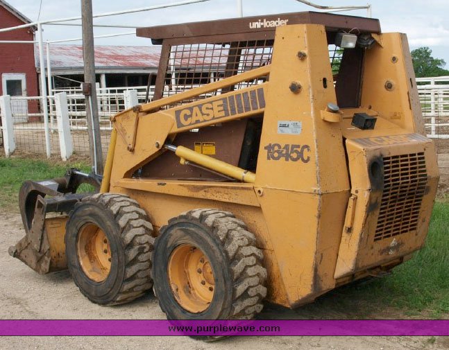 image for item 1701 1991 Case 1845C skid steer