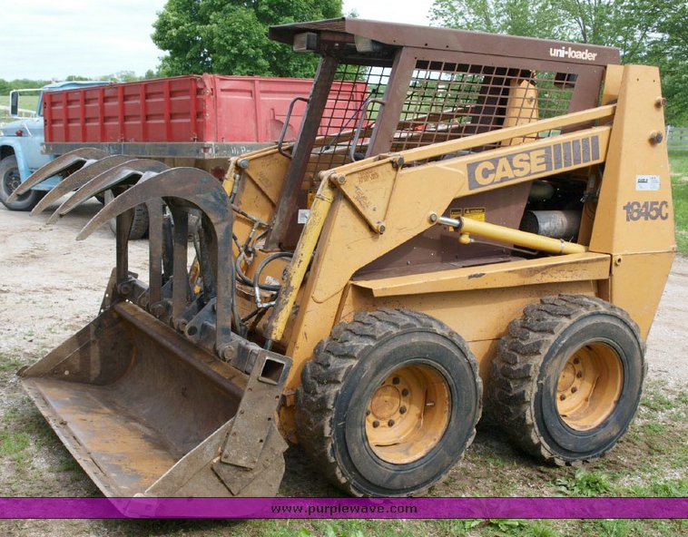 image for item 1701 1991 Case 1845C skid steer