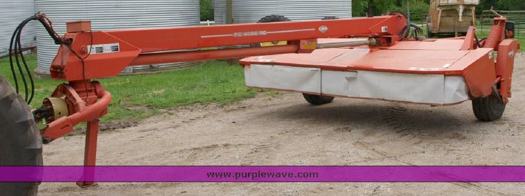 image for item 1703 2002 Kuhn FC4000RG mower conditioner with rubber rolls