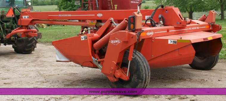 image for item 1703 2002 Kuhn FC4000RG mower conditioner with rubber rolls