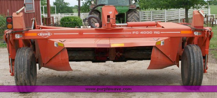 image for item 1703 2002 Kuhn FC4000RG mower conditioner with rubber rolls