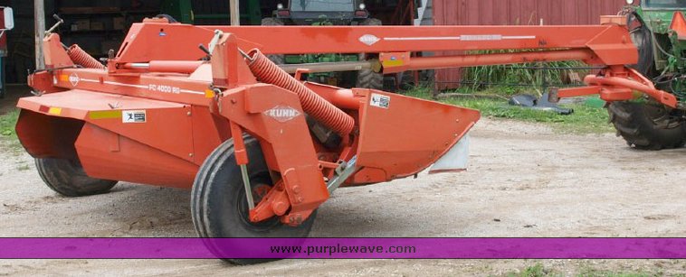 image for item 1703 2002 Kuhn FC4000RG mower conditioner with rubber rolls