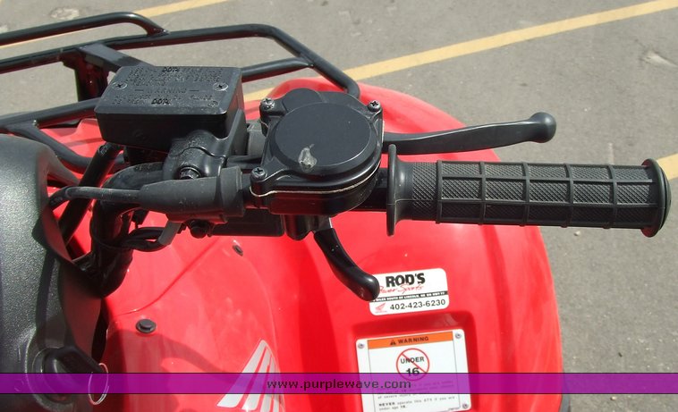 image for item 2034 2007 Honda TRX420FE7 ATV