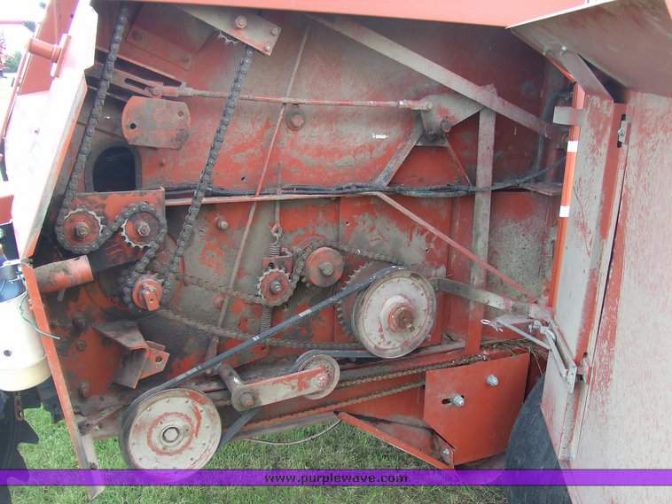 image for item 2044 Hesston 565A large round baler