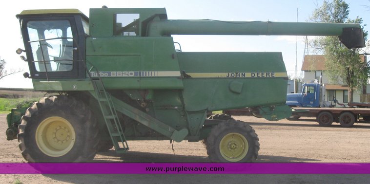 image for item 2056 1983 John Deere Turbo 8820 combine