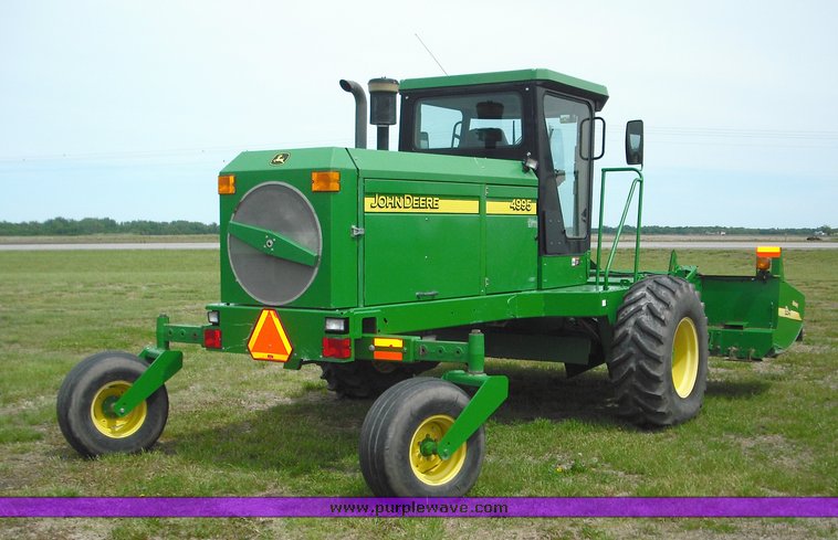 image for item 3490 2003 John Deere 4995 self-propelled windrower