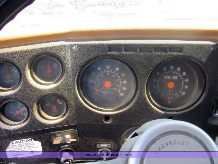 image for item 4486 1979 Chevrolet C70 Custom Deluxe dump truck