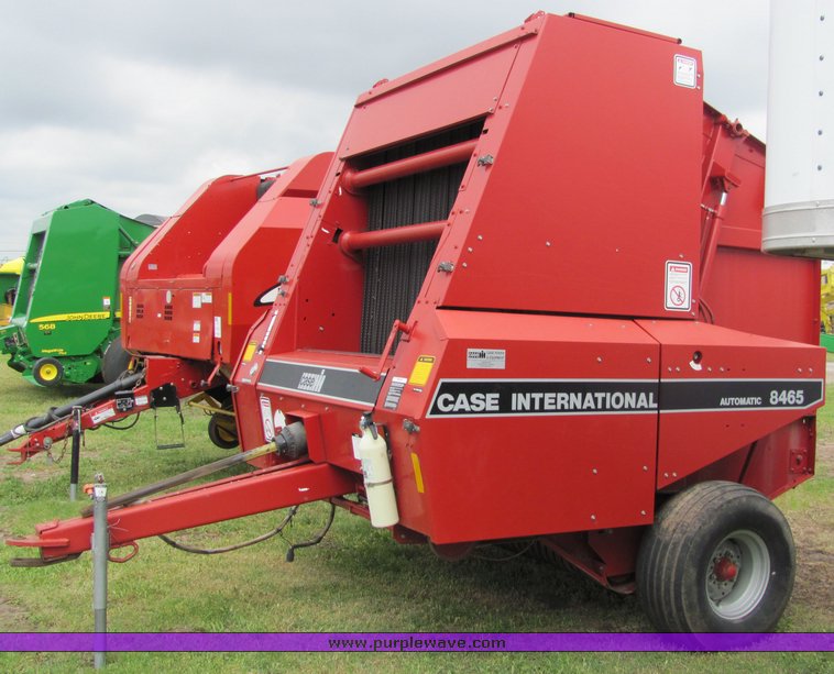 image for item 6043 1994 Case 8465A round baler