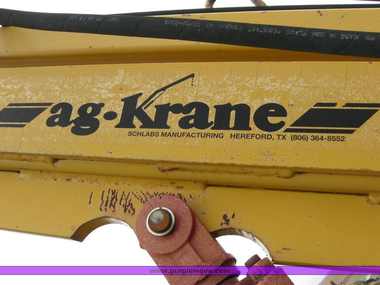 image for item 6193 Schlabs Ag crane three-point bale spear