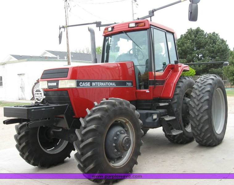 image for item 6201 1993 Case 7120 MFWD tractor