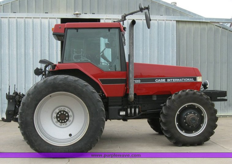 image for item 6201 1993 Case 7120 MFWD tractor