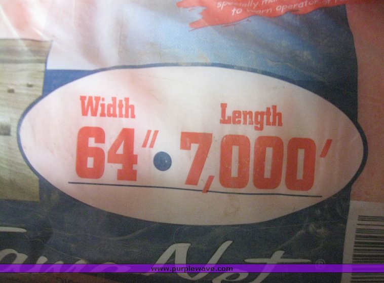 image for item 7063 (10) Briden Cordage net wrap rolls