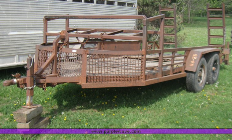 image for item 7111 1983 home built trailer