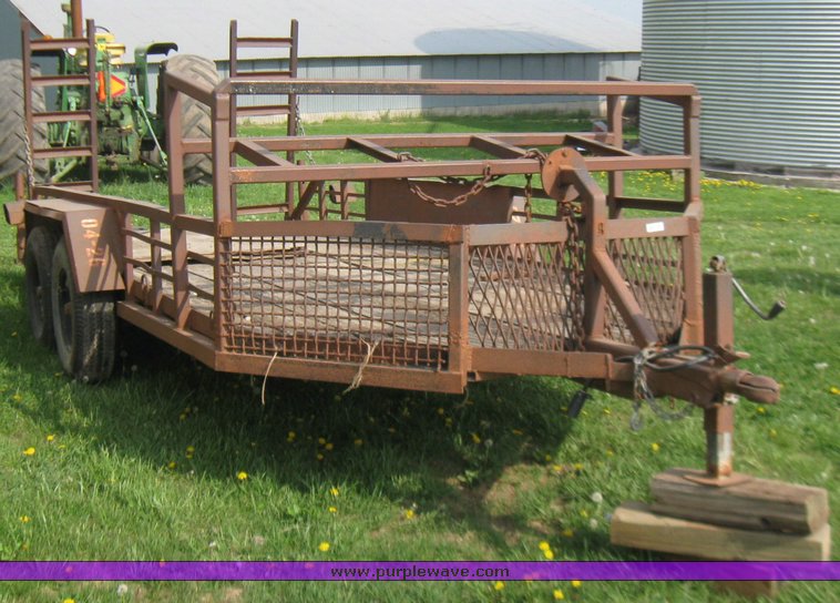 image for item 7111 1983 home built trailer