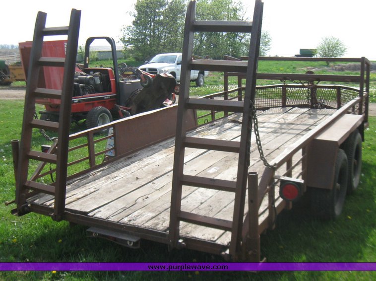 image for item 7111 1983 home built trailer