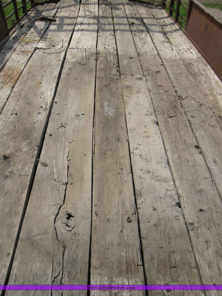 image for item 7111 1983 home built trailer