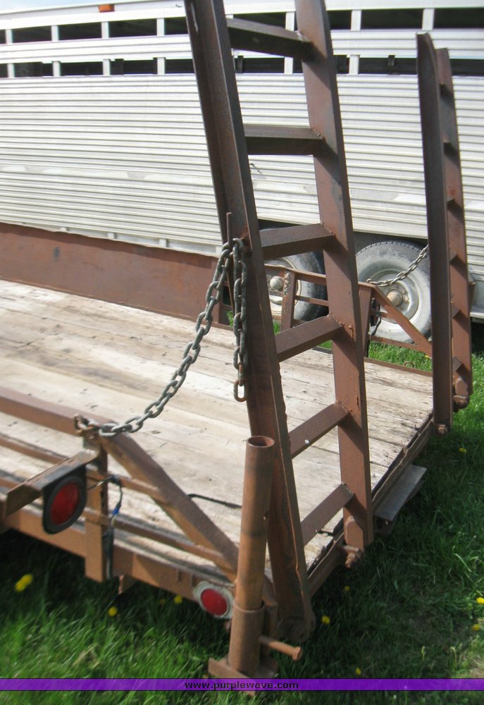 image for item 7111 1983 home built trailer