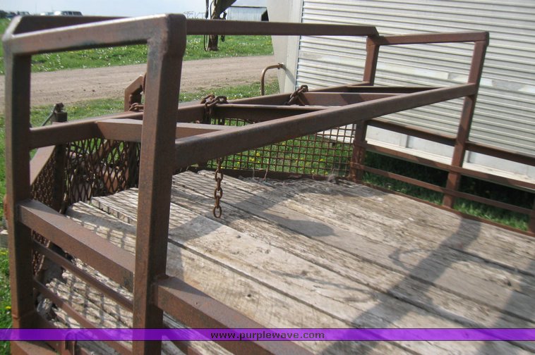 image for item 7111 1983 home built trailer