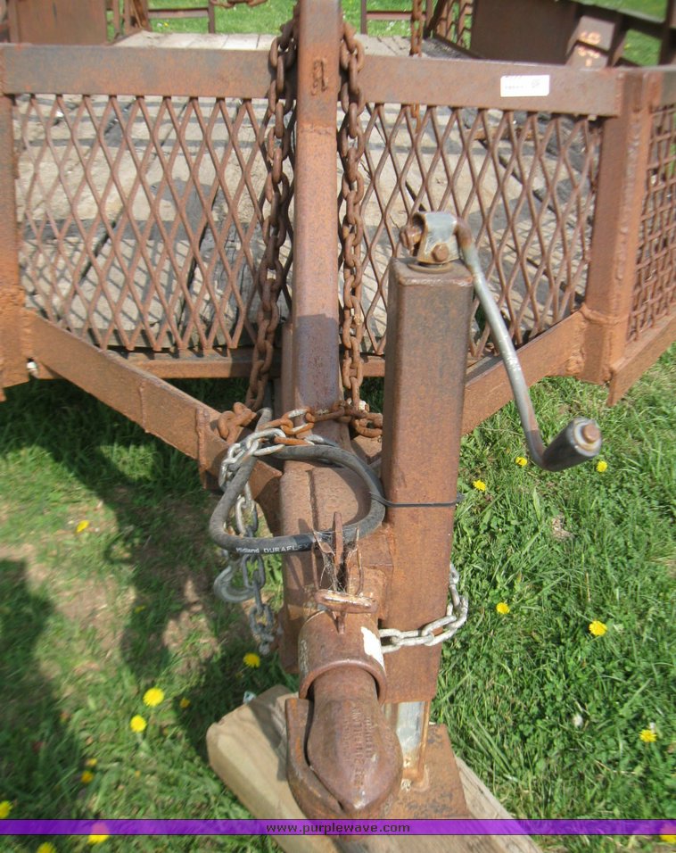 image for item 7111 1983 home built trailer