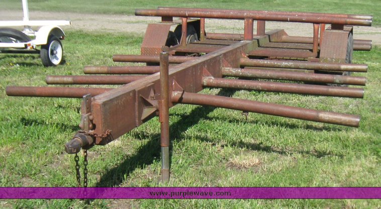 image for item 7271 Double axle eight bale trailer