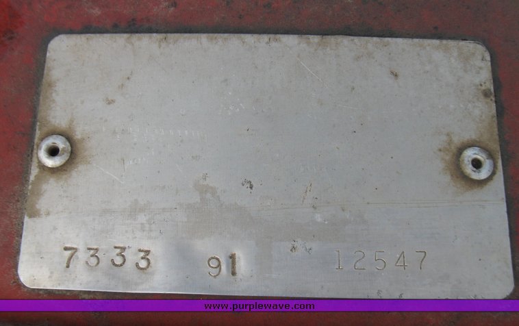 image for item 7371 1991 Kent Series V 7333 field cultivator