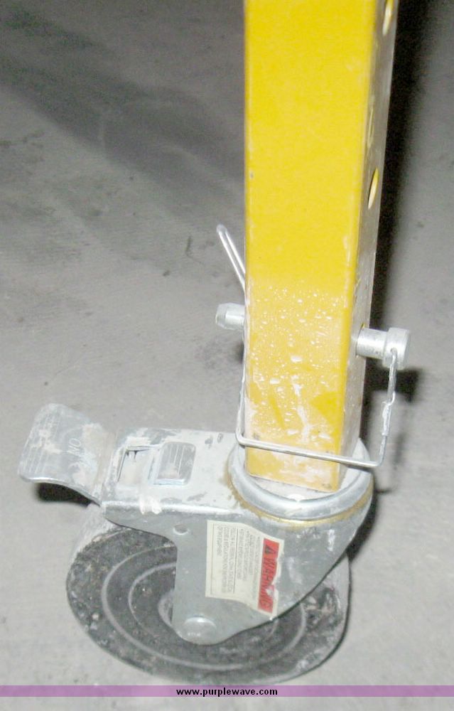 image for item 2097 (2) scaffold giant 6' miniature rolling scaffolding