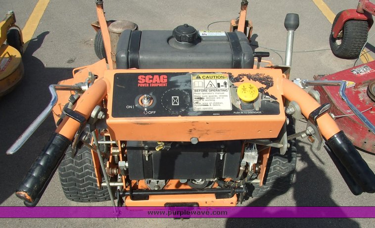 image for item 2132 SCAG walk behind mower