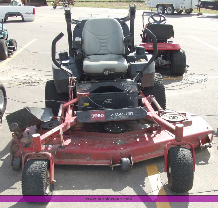 image for item 2133 Toro Z580 Master commercial riding mower