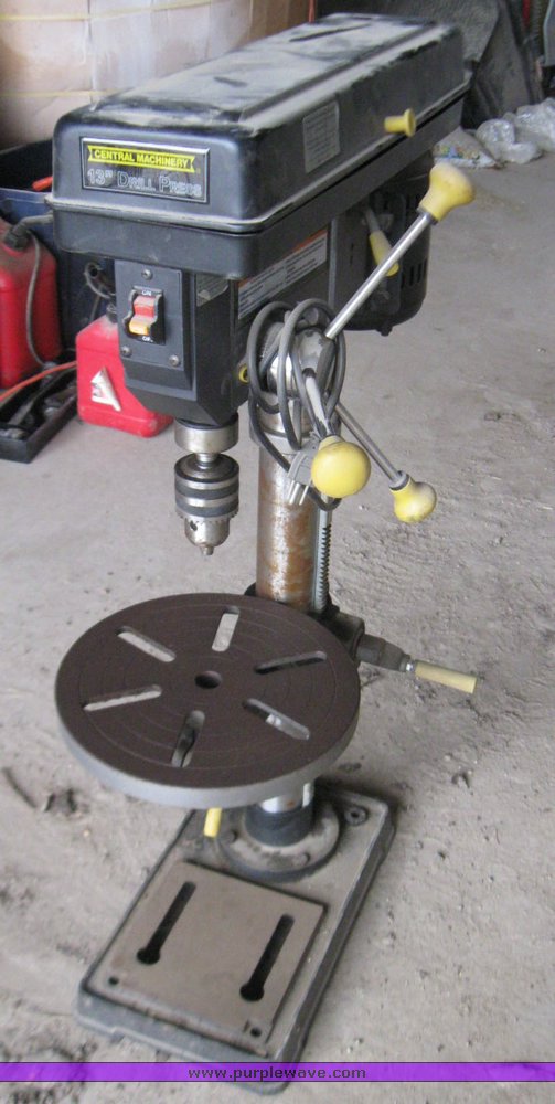 image for item 7064 Central Machinery 13" drill press