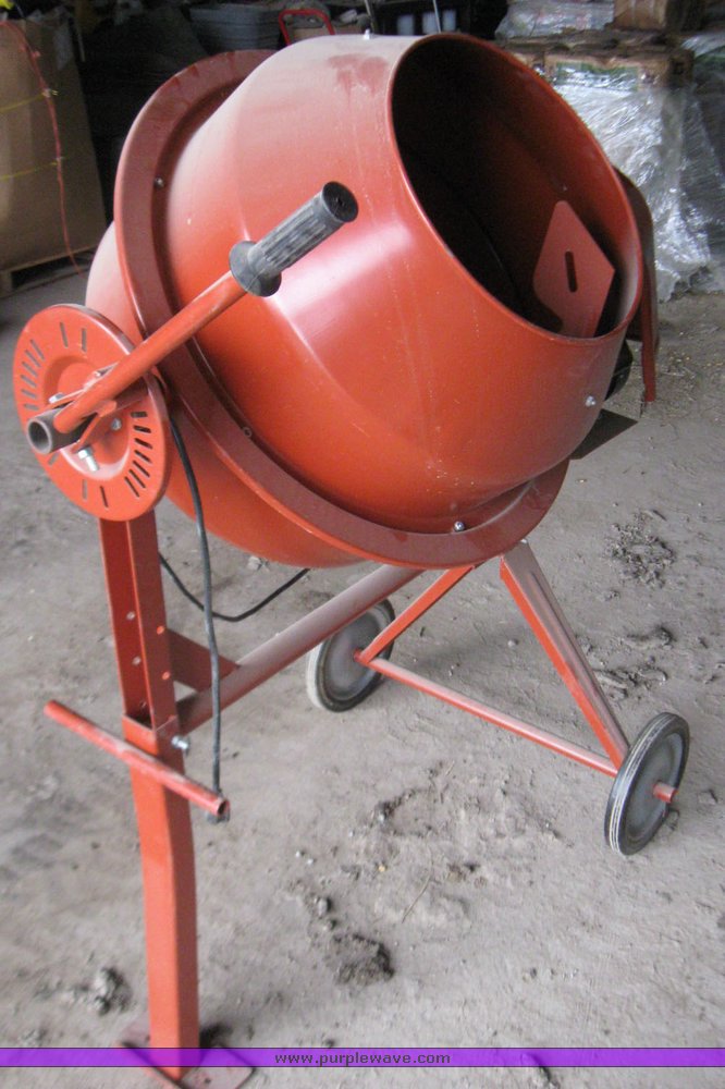 image for item 7065 Central Machinery cement mixer