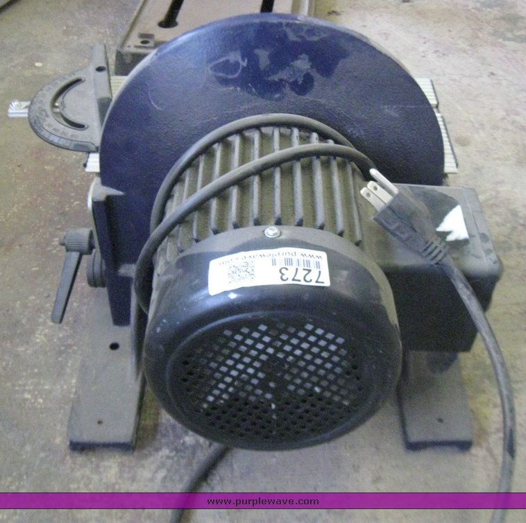 image for item 7273 10" disc sander