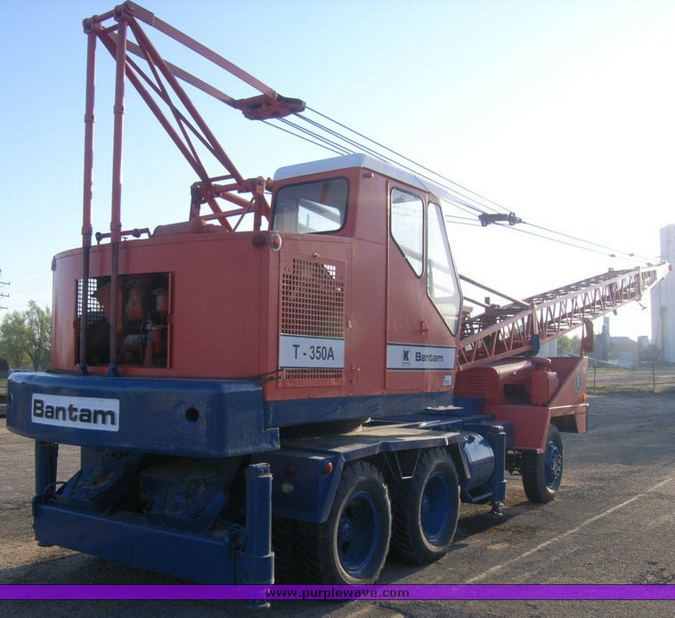 image for item 1001 Bantam T-350 18 ton crane
