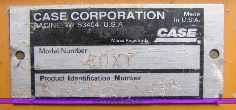 image for item 3096 2004 Case 60TX skid steer