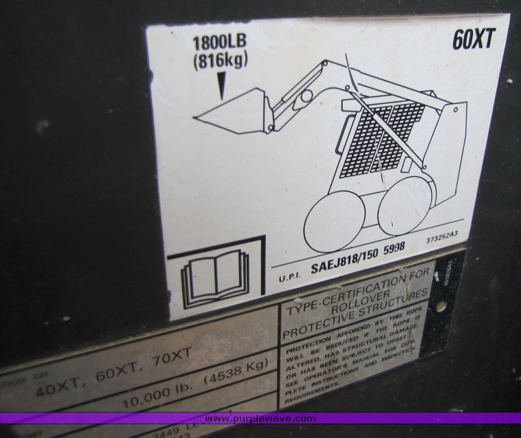 image for item 3096 2004 Case 60TX skid steer