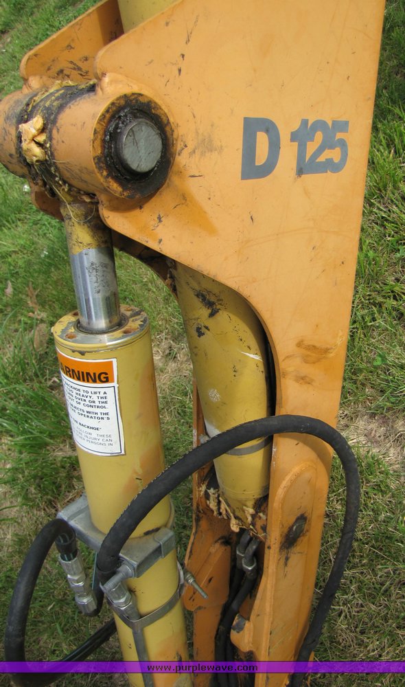 image for item 3100 Case D125 backhoe skid steer attachment