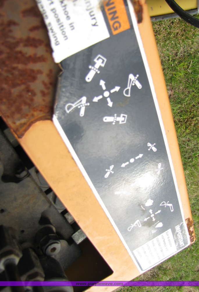 image for item 3100 Case D125 backhoe skid steer attachment