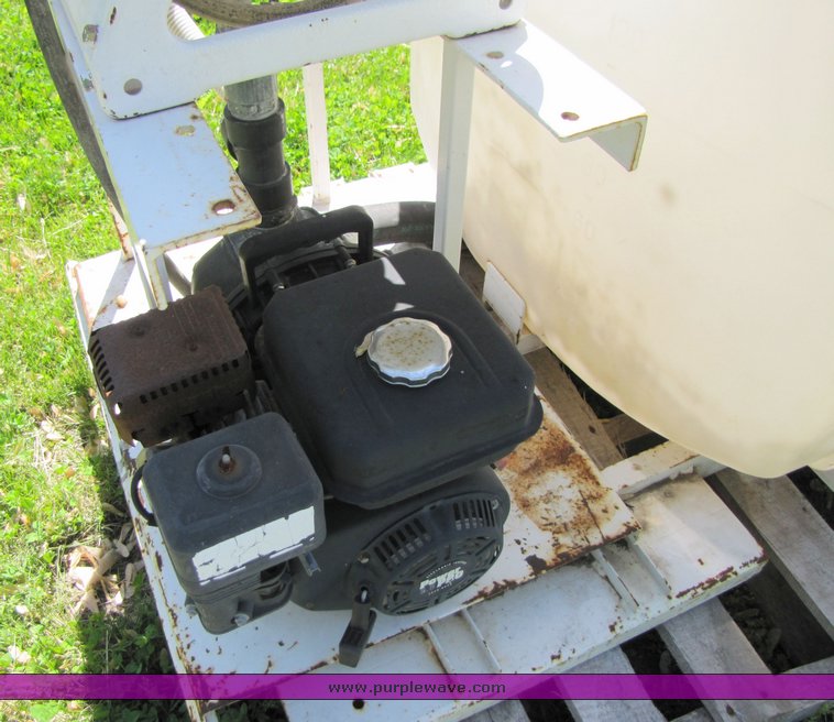 200 gallon water tank with pump in Maitland, MO Item 3238 sold