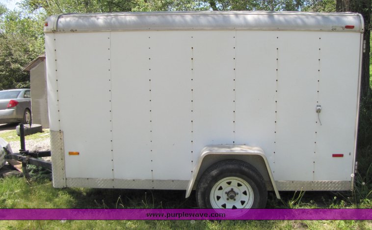 image for item 3241 2001 Doolittle enclosed trailer