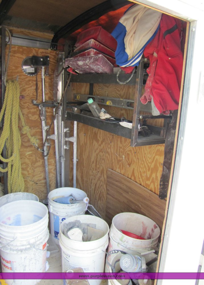 image for item 3241 2001 Doolittle enclosed trailer