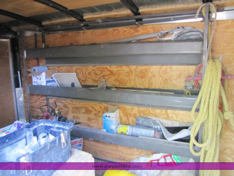 image for item 3241 2001 Doolittle enclosed trailer