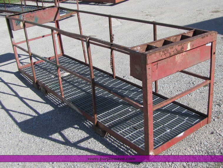 10' telehandler basket in Trenton, MO Item 3245 sold Purple Wave
